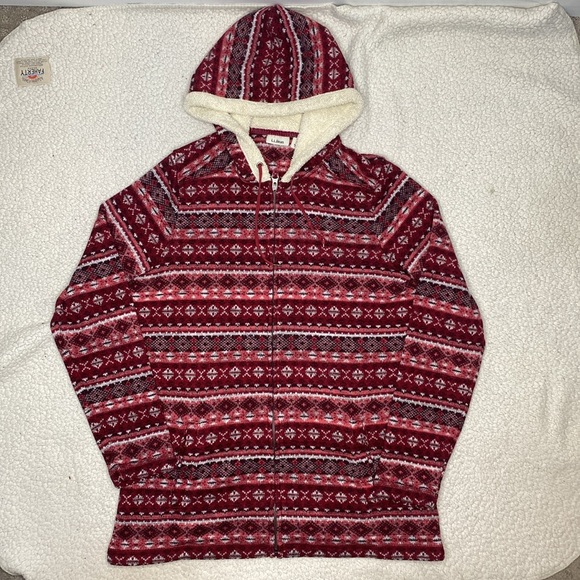 Columbia Fair Isle Full Zip Hoodie: Size Medium - Picture 1 of 10